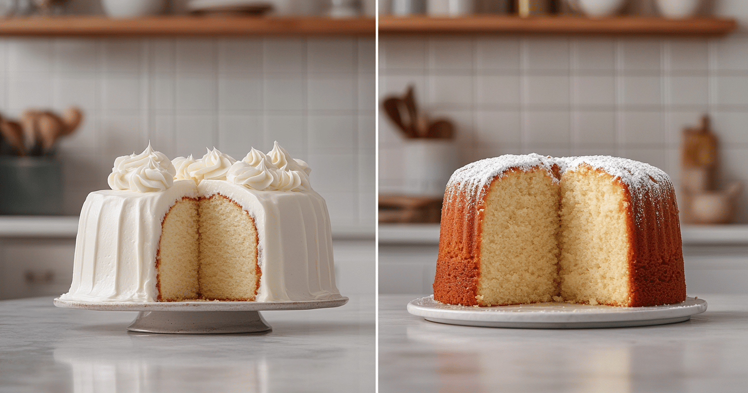 Difference Between a Butter Cake and a Pound Cake